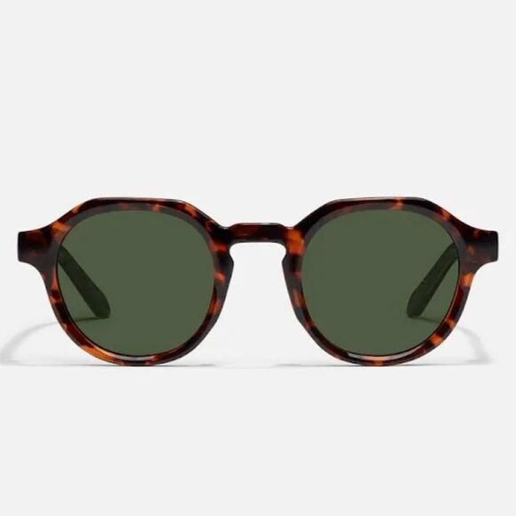 Quay Another Round 48mm Polarized Round Sunglasses NWOT - Picture 1 of 10